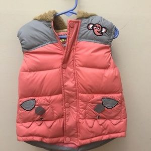 Little girl elephant vest